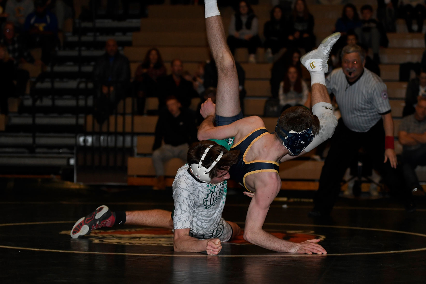 Queensbury vs. Hudson Falls wrestling
